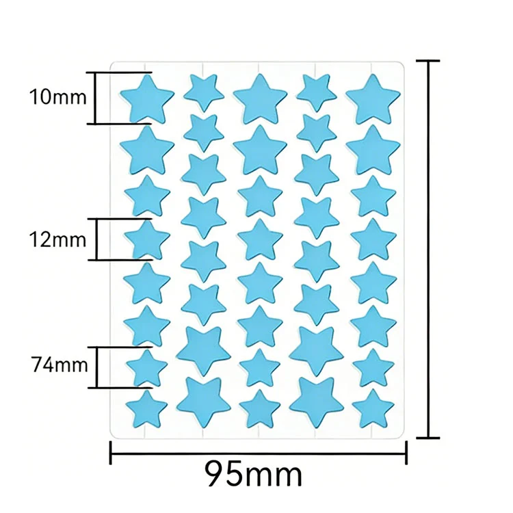 Söta Pimple Patch Stickers