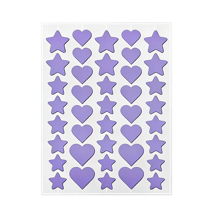 Söta Star Pimpple Patches för läkning