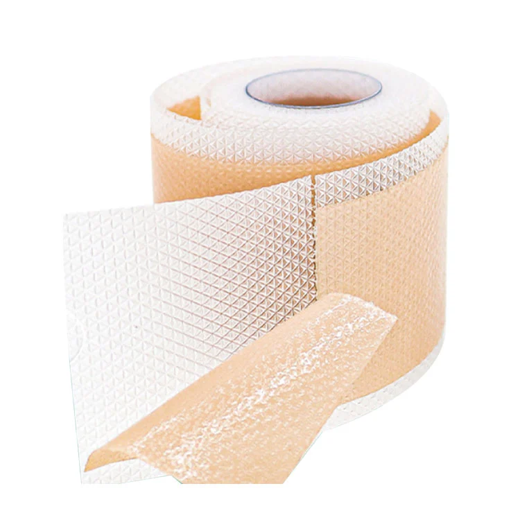 Vattentäta hudfärgade ärrplåster efter förlossningen